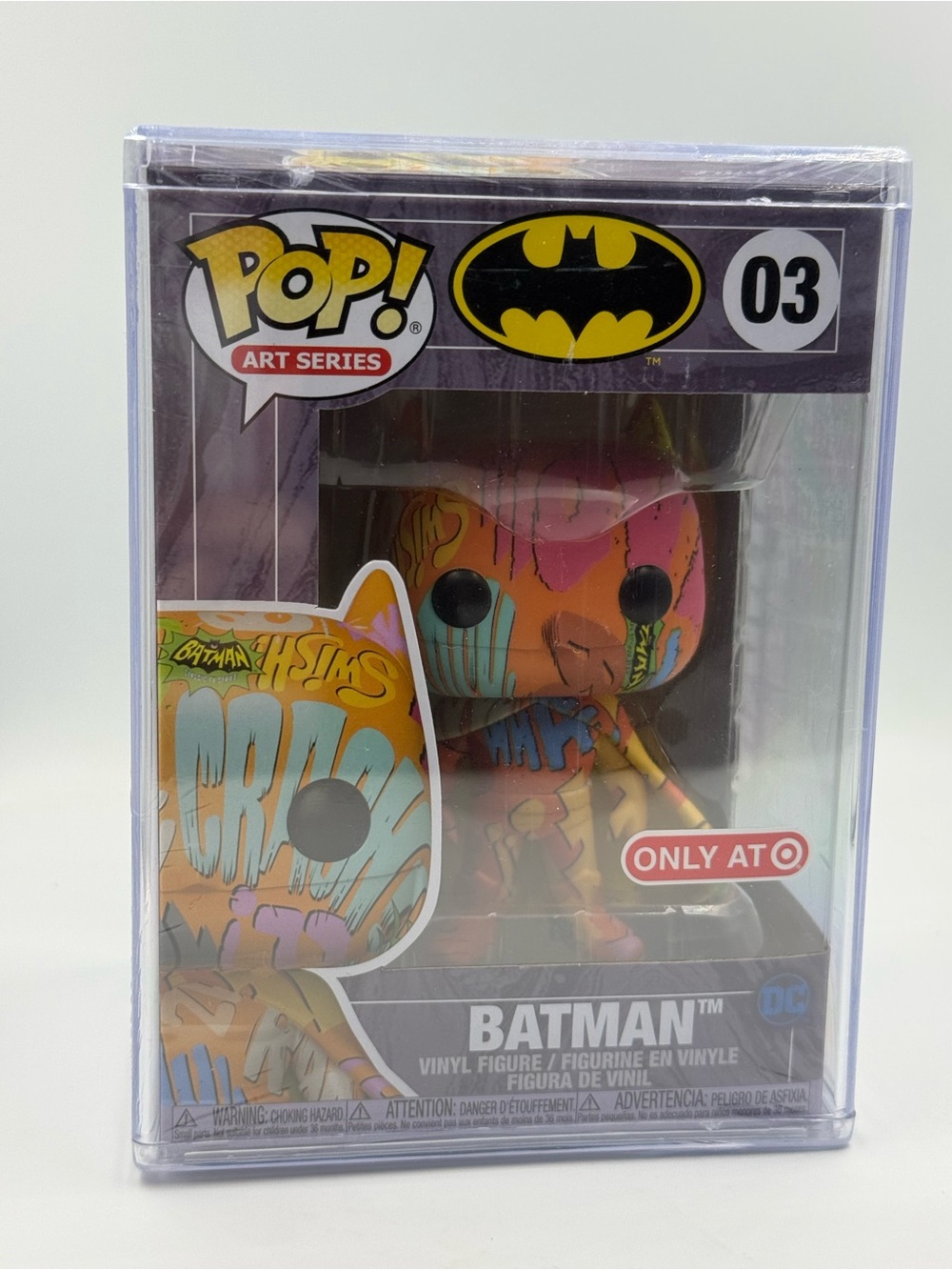 Funko Pop Batman Art Series #03 Target Exclusive Sealed in Pop Stack